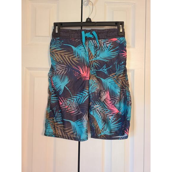 Old navy large boys tropical style swimming trunks - Picture 1 of 6